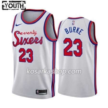 Dres Philadelphia 76ers Trey Burke 23 Nike 2019-20 Classic Edition Swingman - Dječji